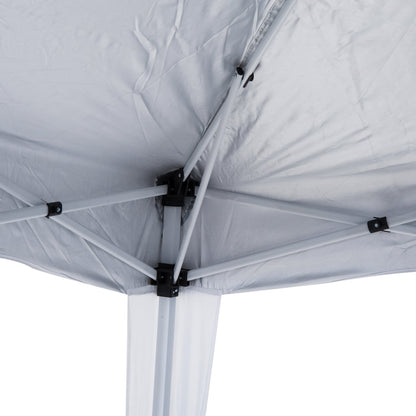 Outsunny Slant Leg Pop Up Gazebo with Carry Bag, Height Adjustable Party Tent Instant Event Shelter for Garden, Patio,