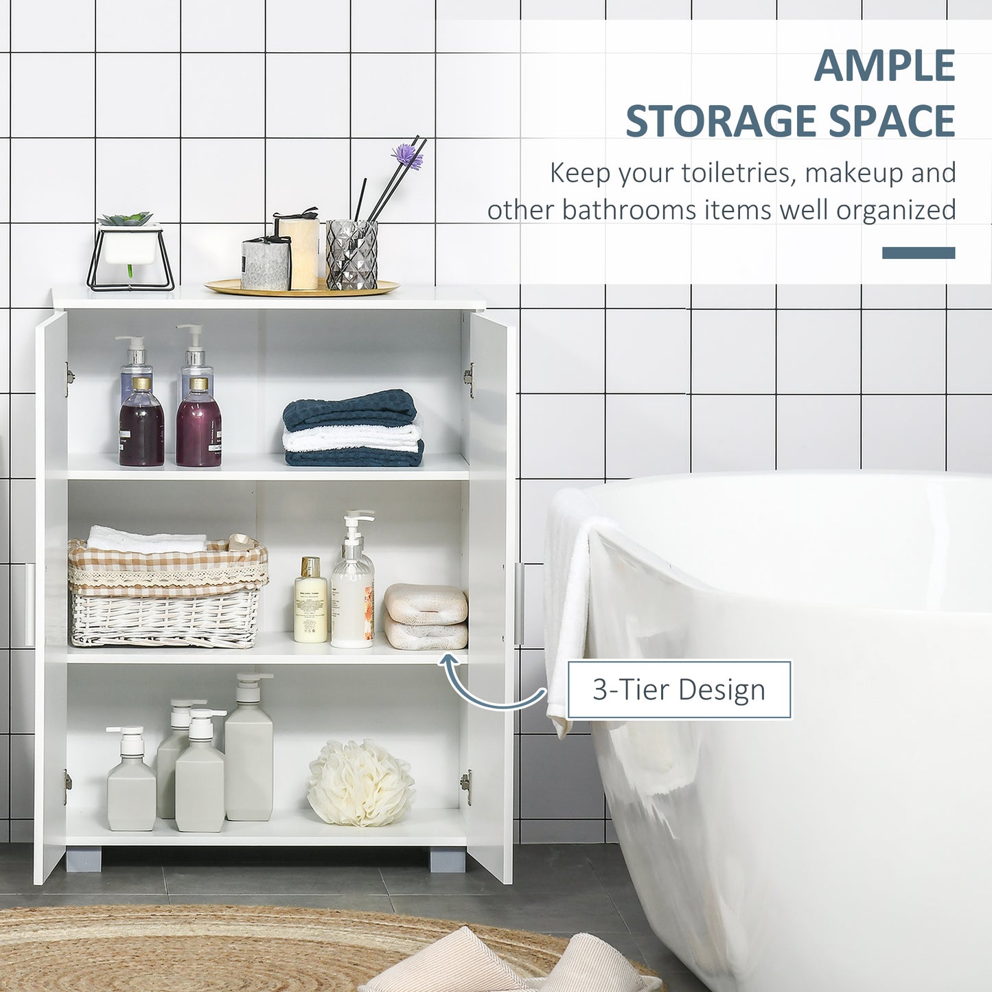 Bathroom Floor Cabinet