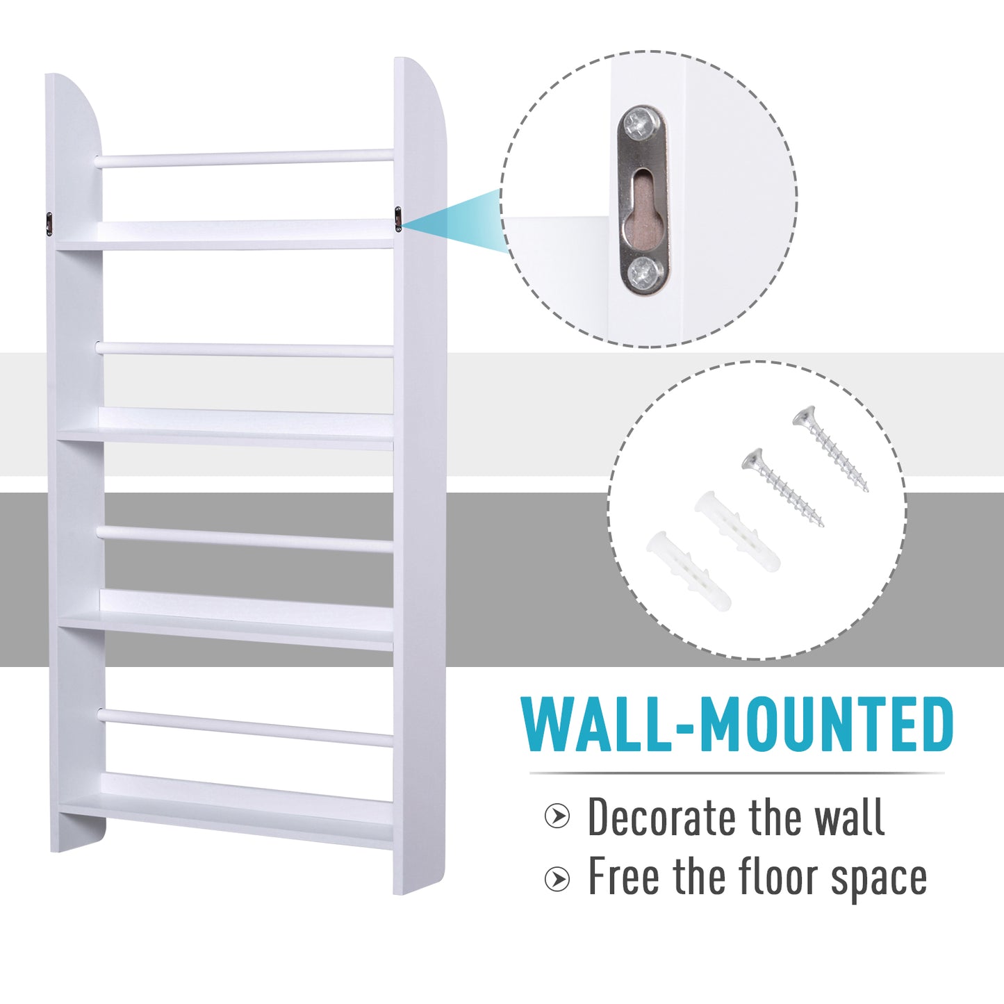 Wall Bookshelf