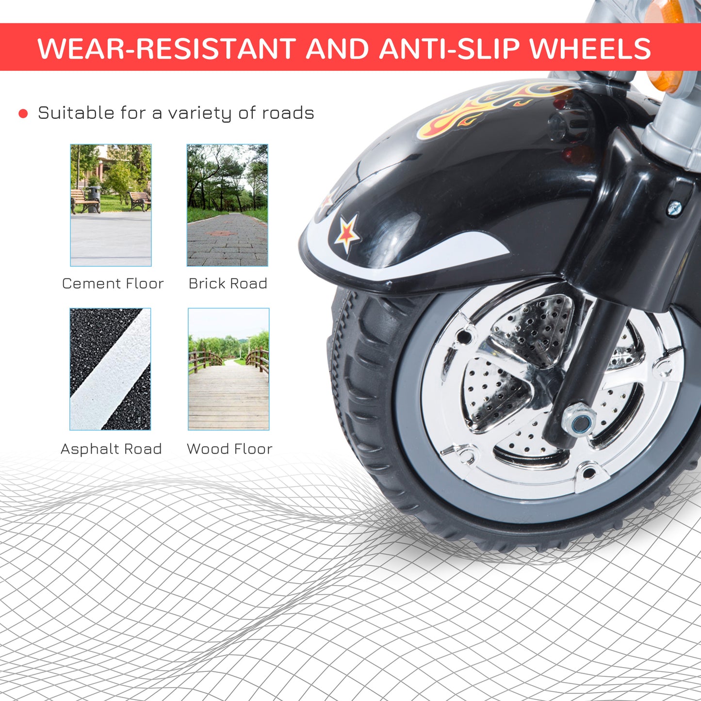 Electric Ride-on Motorcycle