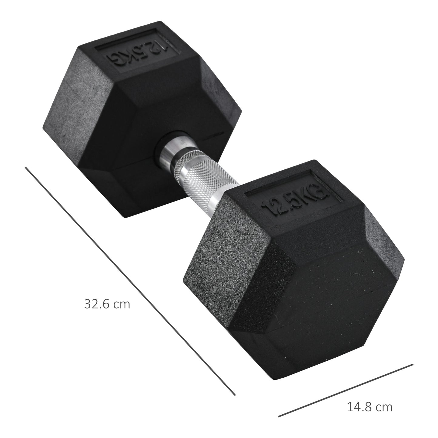 Rubber Dumbbell