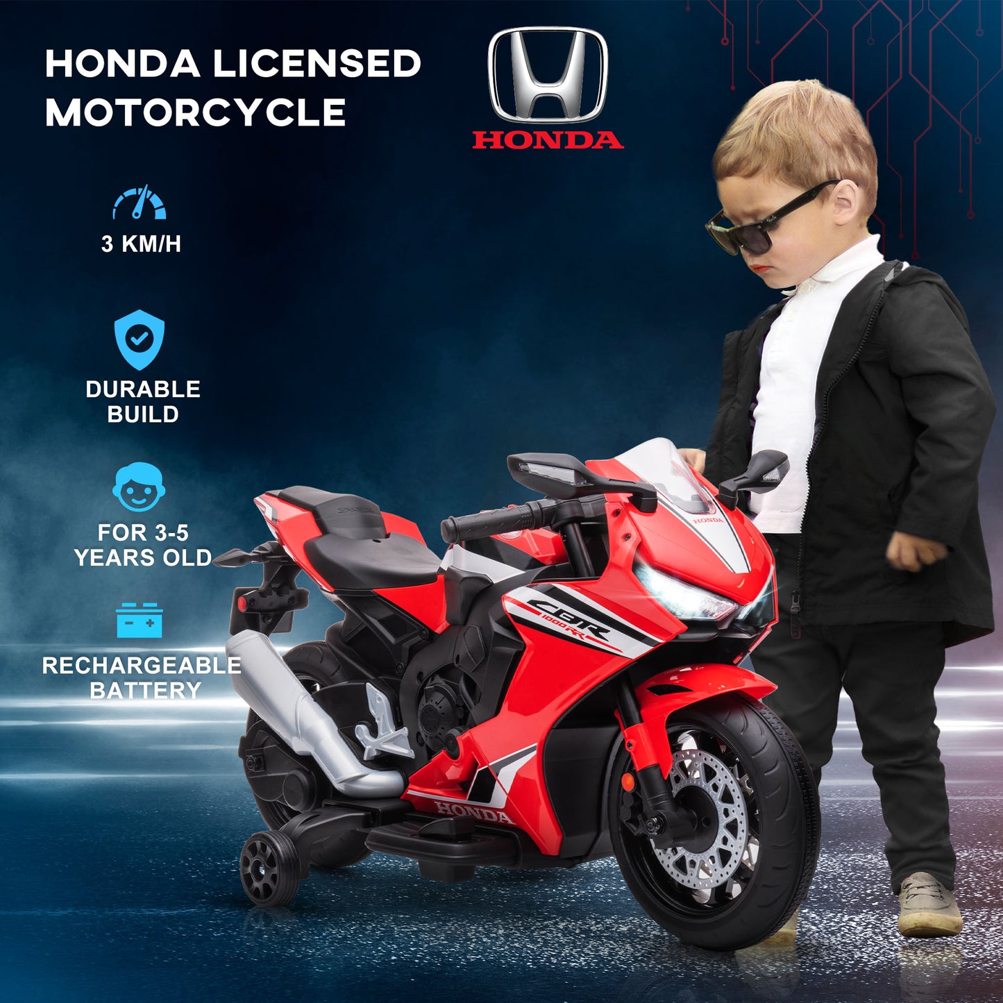 Electric Ride-on Motorcycle