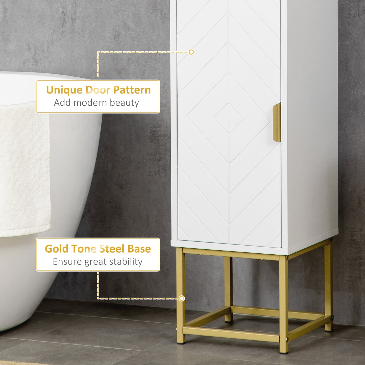 Bathroom Floor Cabinet