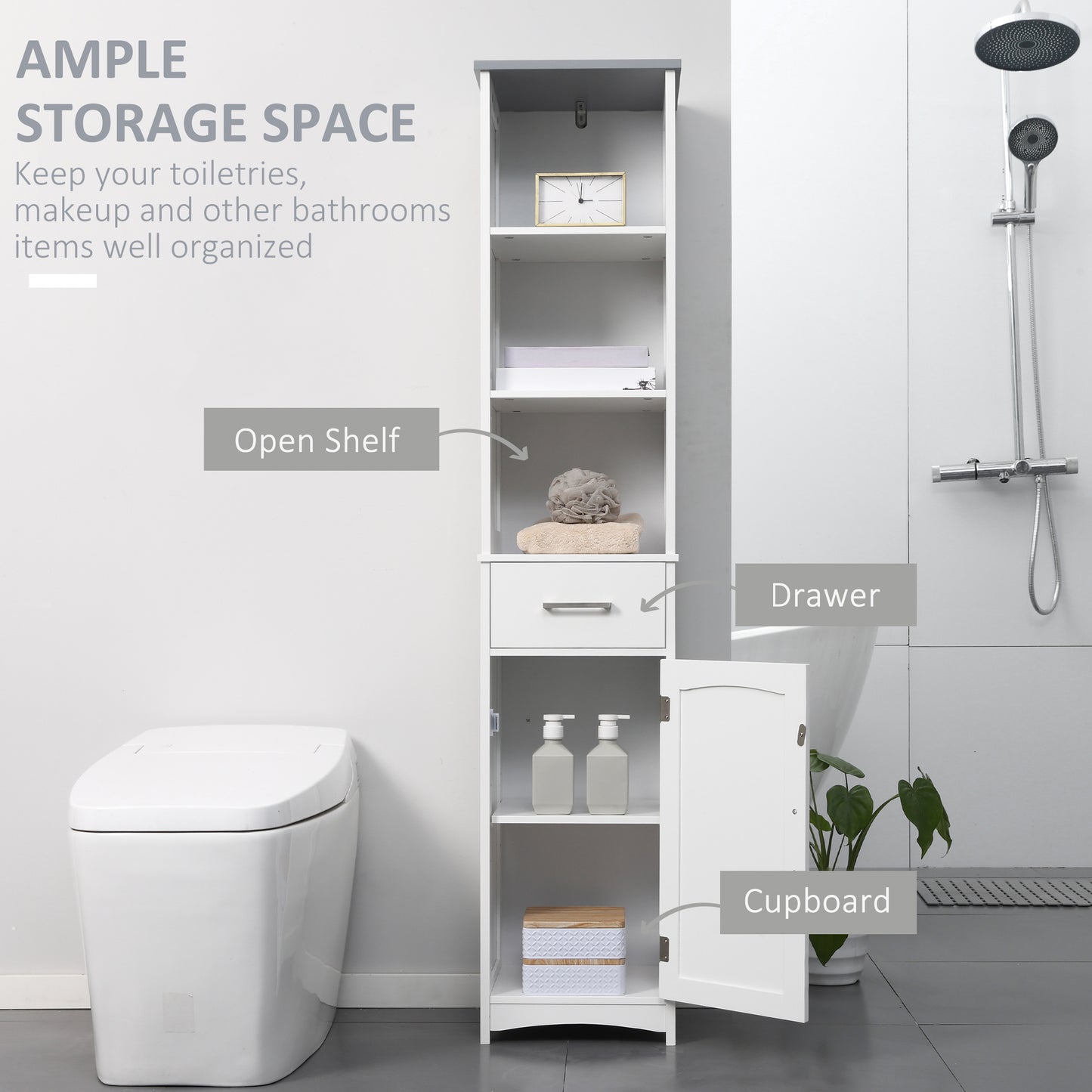 Bathroom Floor Cabinet