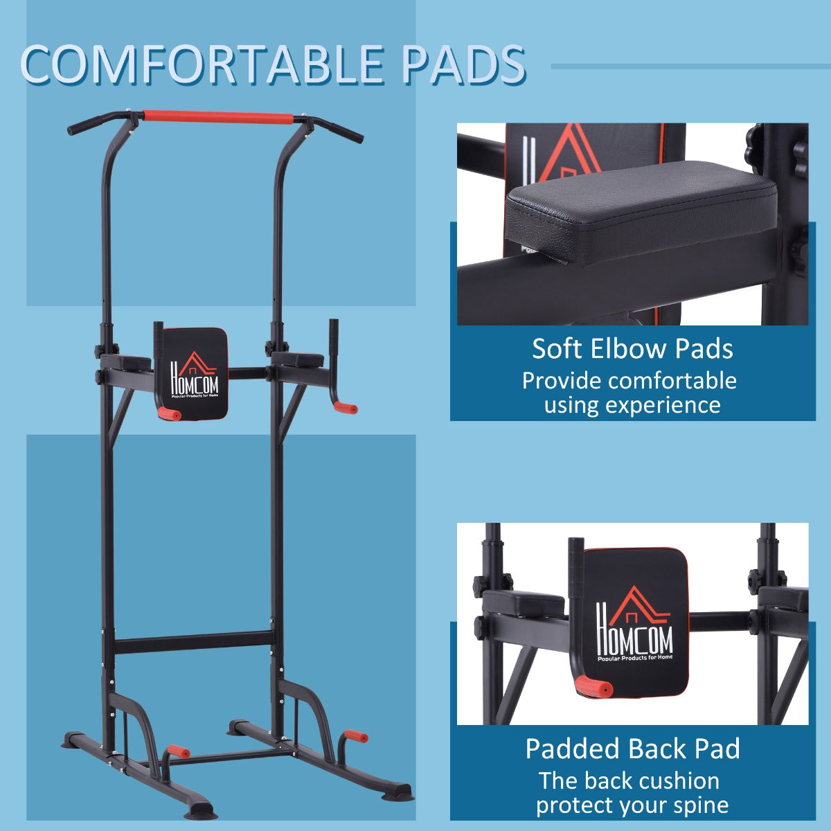 Pull Up Station Bar Power Tower Station for Home Gym Traning Workout Equipment
