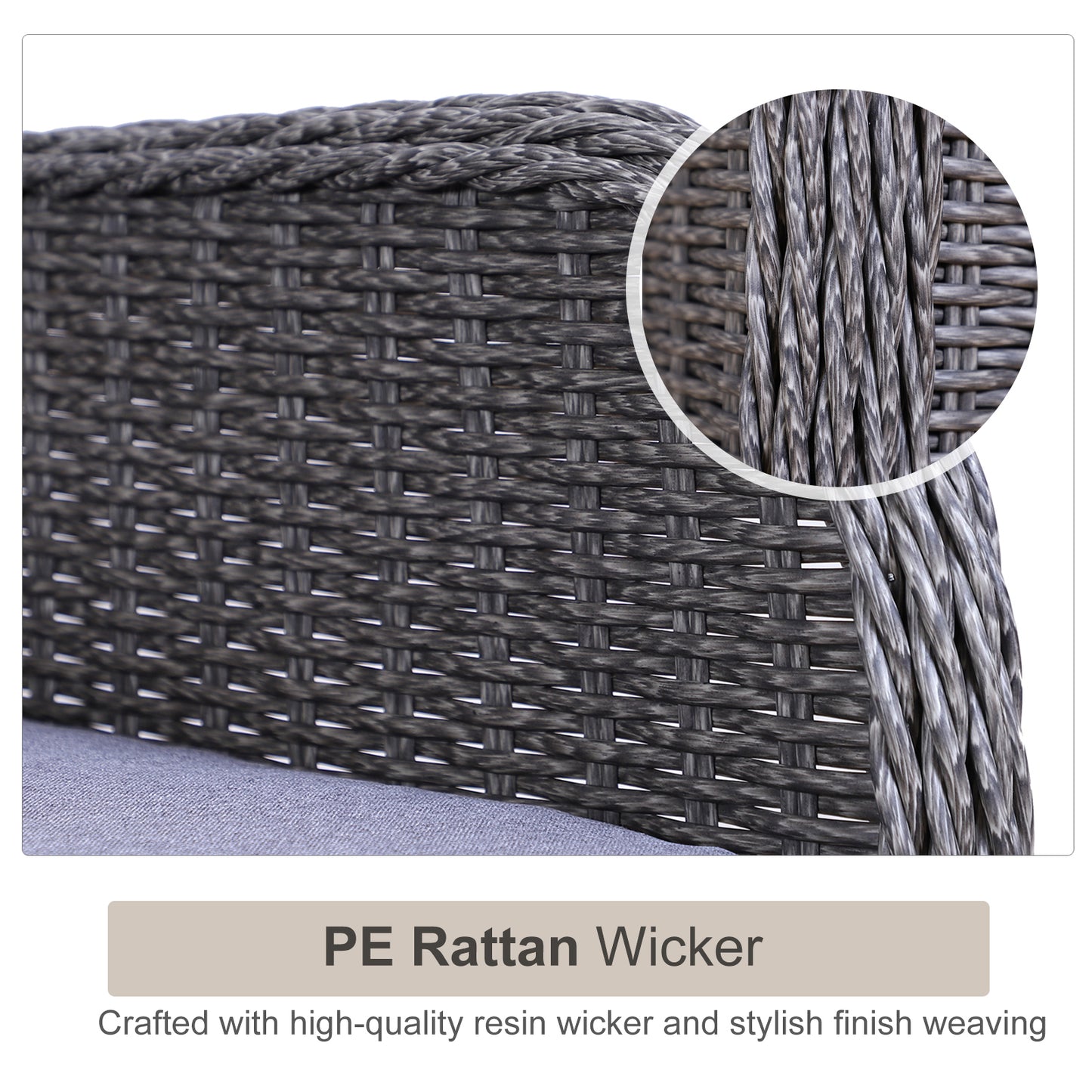 Rattan Sofa Set
