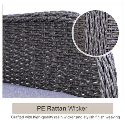 Rattan Sofa Set