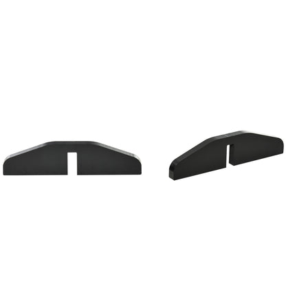 Freestanding Pet Gate Wooden Dog Gate with Support Feet Foldable Pet Fence Safety Barrier for the House Doorway Stairs Black