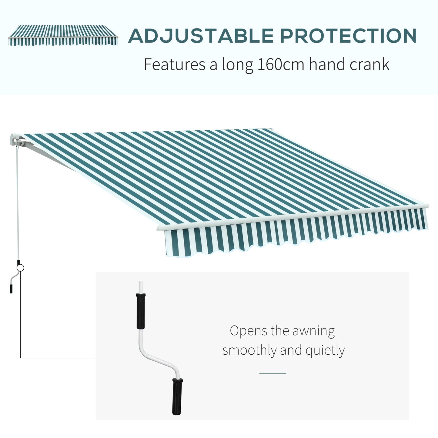 Warehouse Clearance Sale - Sunshade Awning (Can Only Be Sold To Jersey Customer)