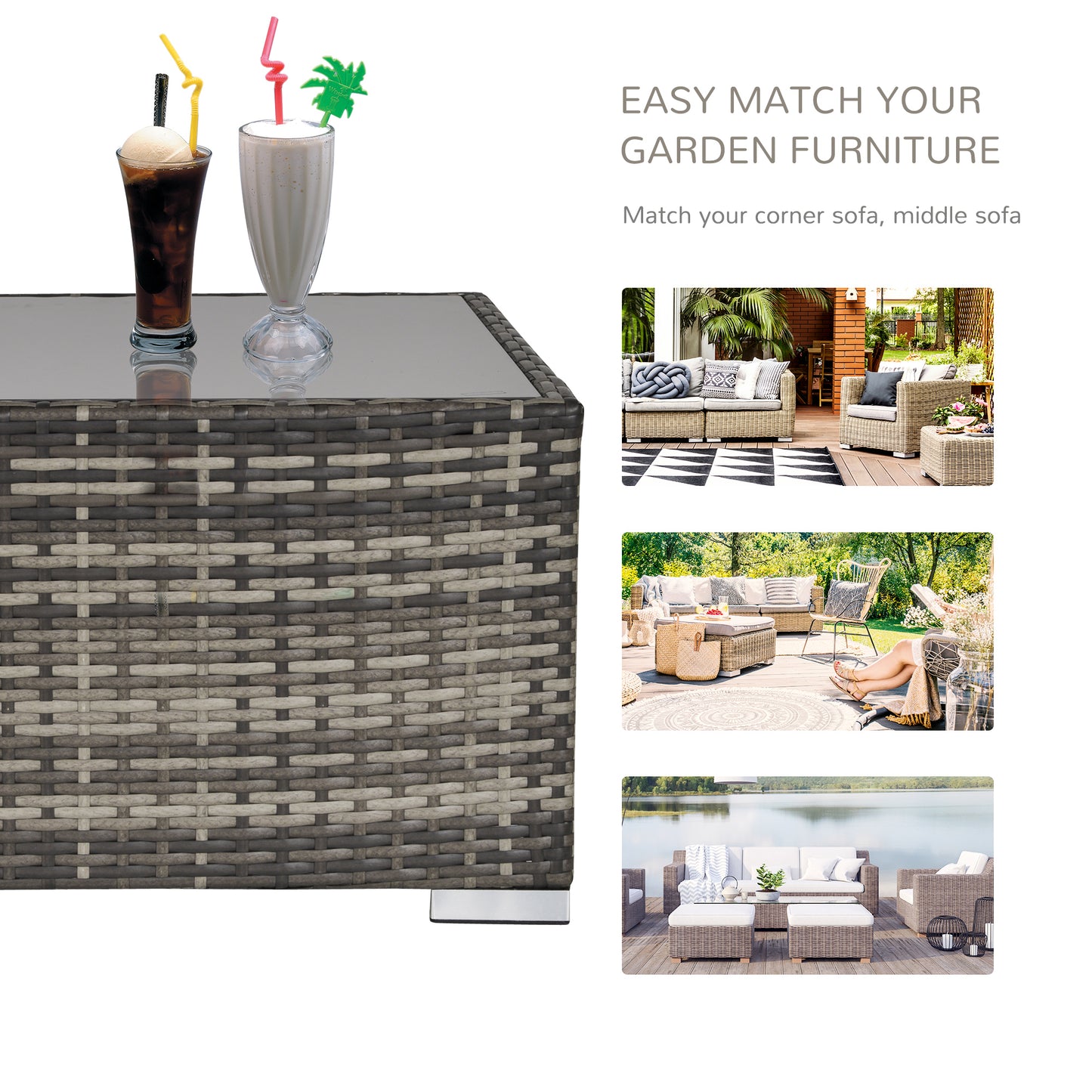 Rattan Coffee Table