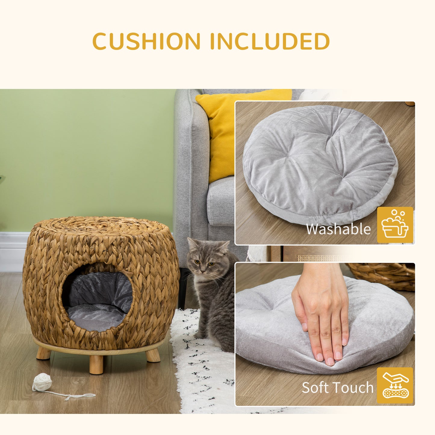 Rattan Cat House